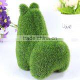 Creative Potted Decor Handcraft Flocking Artificial Alpaca Animals thumbnail-3