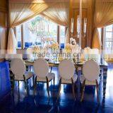 Stainless Steel Banquet Table and Chairs for Hotel thumbnail-1