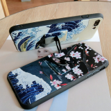 Достаточно мягкая силиконовая кожух для мобильного телефона iPhone 7/7 Plus/6/6s/6 plus/6s plus с держателем для пальца в виде кольца thumbnail-2