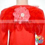 Latest Design Baby Feather Boutique Cheap Headband And Buttfly Wing Set thumbnail-2