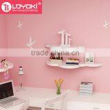 New DIY MDF 3D Bird Wall Sticker Home Decal for Kids Room Wall Wood Murals Sticker Wall Art Decor thumbnail-2