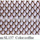 New Design Brass Aluminum Alloy Mesh Curtain Restaurant Partition thumbnail-2