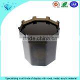 Custom High Quality Black Acrylic Tissue Tray With Legs & Bathroom Container thumbnail-6