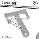 Pretty Hot Selling Metal Letter Carabiner Keychain thumbnail-1