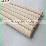 Smooth Natural Natural Wooden Broom Sticks With Low Price thumbnail-2