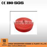 Red Heavy Duty Nitrile Rubber Covered Fire Resistant Hose With Coupling thumbnail-1