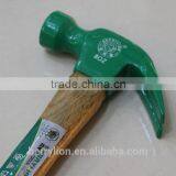 Berrylion 0.25-0.5kg Claw Hammer Forged Finished Claw Hammer With Wooden Handle thumbnail-2