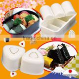 Various types of easy to use onigiri rice ball mold made in Japan
