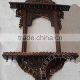 Antique Wooden Mirror Frame Medium thumbnail-1