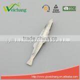 WCA258 Premium Utility Whole Stainless Steel Food Tongs Fish Shape Hot Sale thumbnail-1