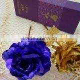 Goldleaf Rose Artificial Flower Wholesale for Valentine's Gift thumbnail-2