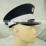Custom Indian Security Cap Airline Pilot Cap Military Army Peaked Cap thumbnail-3