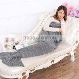 Wholesale Crochet Animal Adult TV Mermaid Tail Blanket thumbnail-5