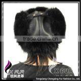 CX- C-47 Wholesale Stock Fashion Women Fox Fur Man Leather Hat Winter Russian Hat thumbnail-5