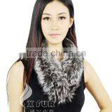 CX-S-13 Beautiful Design Fur Bolero Real Silver Fox Fur High Quality Neck Scarf thumbnail-2