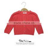 0-4 Years New 2017 Wholesale High Quality Autumn Cotton Knitting Baby Girls Sweater thumbnail-4