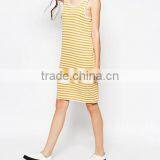 Hot Saleas! Fit Stripe T-shirt Dress Women /Stripe Oversize Jersey Tank Dress thumbnail-2