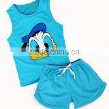 Custom Casual Summer Kids Clothes Girls Dress Children Clothing Little Girls Cotton Summer Dresses thumbnail-5