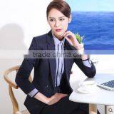 2016 Ladies Long Sleeve Blazer and Skirt Set, Women Business Suits thumbnail-1