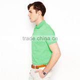 Mens Light Green Polo t Shirt Manufacturer in China thumbnail-3