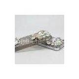 OEM Butterfly Sparkle Diamond Apple Bling Bling IPhone 4 4s Cases Protector