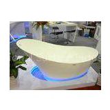 Free Standing Pure Acrylic Composite Stone Resin Bath Tub Solid Surface Bathtub