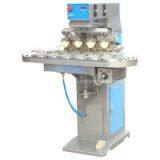 Economical 4 Color Pad Printing Machine With Conveyer