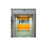 Automatic PVC Rolling Shutter Door Stainless Steel Air Shower Room With Micro-electronics PLC Contr thumbnail-1