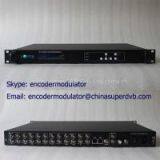 MPEG-2 Digital TV 8xCVBS Encoder Modulators CS-60801 Series Digital TV Headend Equipment