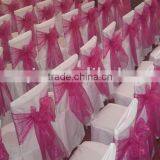 Wholesale Polyester Wedding Chair Cover and Organza Chair Sashes