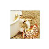 Super Hot Fashion Bags Pink Crystal Key Chain Women's Car Keychain Pendant thumbnail-2