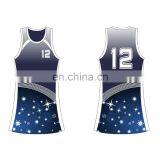 New Style Custom Jersey for Netball in Good Quality thumbnail-4