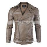 Customized Fashion Style Mens Windbreaker Jacket Man PU Leather Jacket Manufacturers thumbnail-3