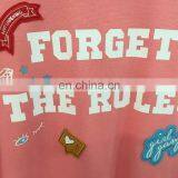 Ladies' Printed Cloth Embroidered Long-sleeved Fleece thumbnail-3