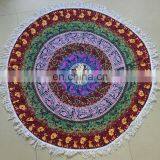 Wholesale Cheap Reactive Printing Velour Custom Beach Towels thumbnail-2