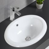 Bathroom white color face above counter wash basin sink