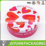 Round Colored Metal or Plastic Cosmetic Tin Packaging Box thumbnail-1