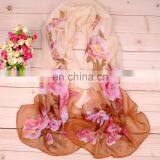 Suppliers Wholesale Cheap Fashion Design Chiffon Lady Scarf thumbnail-2