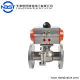 3-Way Tri-clamp DN20 Pneumatic Ball Valve And Actuator thumbnail-3