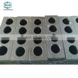 Post Tensioning Construction Multi hole Flat Slab Wedge Anchorage for PC Strand