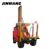 Four-wheel Drive Highway Guardrail Pile Driver Driving Machine for Sale thumbnail-2