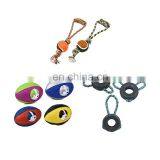 Indestructible Durable Tpr Pet Dog Latex Plush Rope Chew Toys thumbnail-1