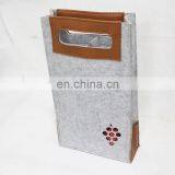 Super Quality Medium Size Felt Holder Wine Bottle Carrier Bag thumbnail-2