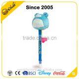 Hot Sale School Use Plastic Colorful Ball Pen For Kids With Own Logo thumbnail-4