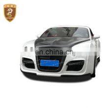 High Quality CF+FRP Car Front Bumper Side Skirts For Bentley GTR Full Set Wide Body Kits Parts thumbnail-1