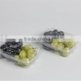 4oz clear/printed PET food case with lid.clear PET fruit container with lid ,printed PET vegetable case with matching lid