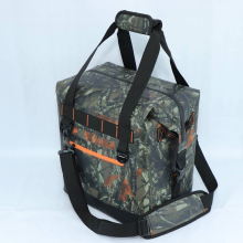 BSCI factory summer hot sale leakproof portable fold down camo big cooler bag