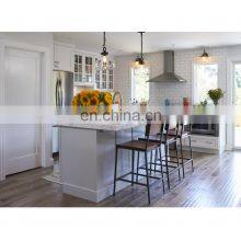 Modern Latest Design Black and White Farmhouse Shaker Best Wood Custom Kitchen Cabinet for Sale thumbnail-2