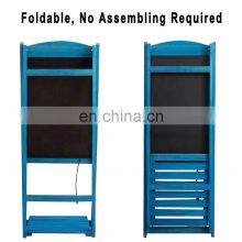 LED Glass Surface Wooden Blackboard thumbnail-5