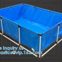 Aquaculture Pool PVC Coated Cloth COATED BANNER Tarpaulin Greenhouse Fish Pond Crayfish Koi Culture Child Water Pool
